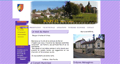 Desktop Screenshot of mairiedemarval.fr
